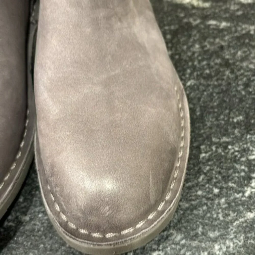 UGG Larra Charcoal Nubuck Leather Boots - Women's 7.5